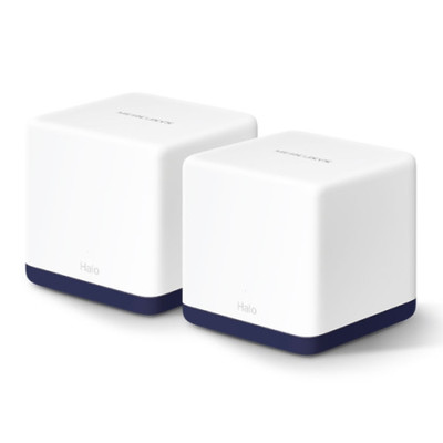Mercusys Halo H50G(2-pack) Doble banda (2,4 GHz / 5 GHz) Wi-Fi 5 (802.11ac) Blanco 3 Interno (Espera 4 dias)